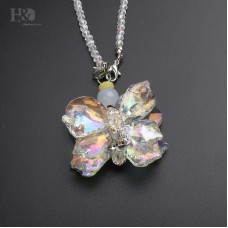 Handmade Colorful Crystal Suncatcher Roast Butterfly Prism Wedding Pendant Decor   382475102987